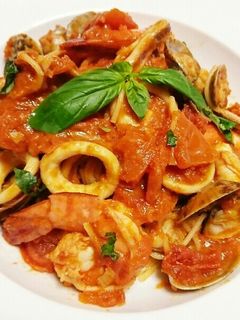 スパゲッティー ペスカトーレ-レシピのメイン写真
