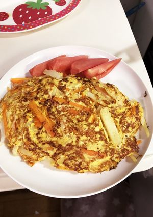 野菜のオムレツ-レシピのメイン写真