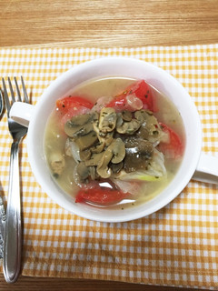 あさりコンソメパスタ-レシピのメイン写真
