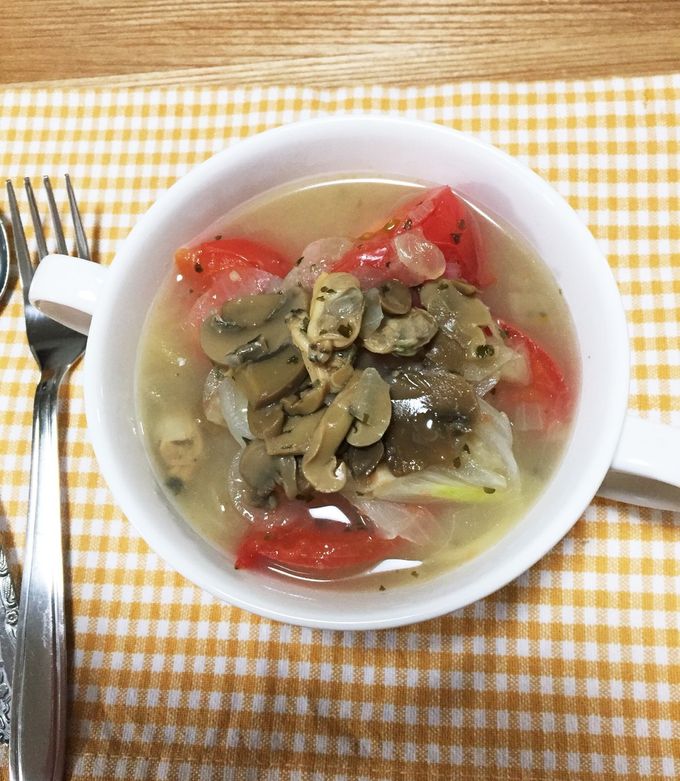 あさりコンソメパスタ-レシピのメイン写真