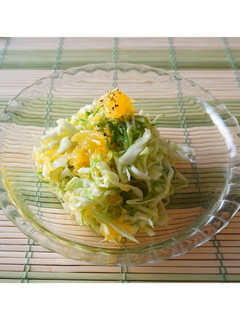 キャベツと夏みかんの簡単サラダ-レシピのメイン写真