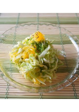キャベツと夏みかんの簡単サラダ-レシピのメイン写真