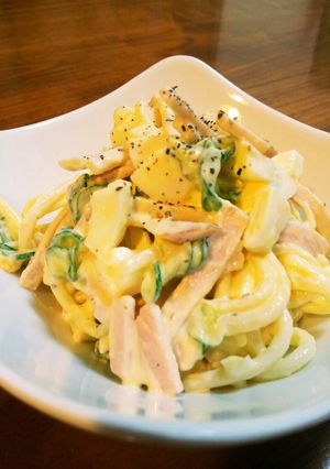 ヨーグルトin☆野菜たっぷりパスタサラダ-レシピのメイン写真