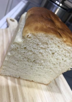 発酵一回☆しっとりもちふわ米粉3割食パン-レシピのメイン写真
