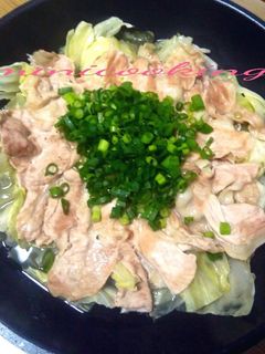 超簡単‼節約♡キャベツと豚肉の蒸し焼き♡-レシピのメイン写真