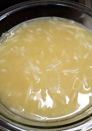 ☆根菜のお味噌汁はレンジで☆-レシピのメイン写真