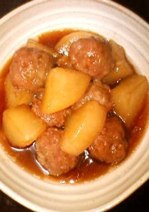 大根と肉団子の煮込み-レシピのメイン写真