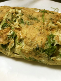 豆苗 ゆかり入り だし巻き卵 美味しいよ-レシピのメイン写真