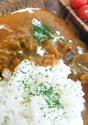 お家でカフェ気分♪バターチキンカレー-レシピのメイン写真