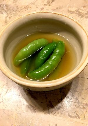 スナップえんどうの煮浸し-レシピのメイン写真