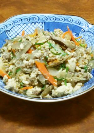 優しい味です★私の炒り豆腐★-レシピのメイン写真