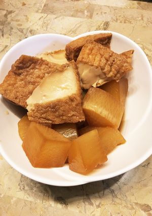 大根と厚揚げの煮物-レシピのメイン写真