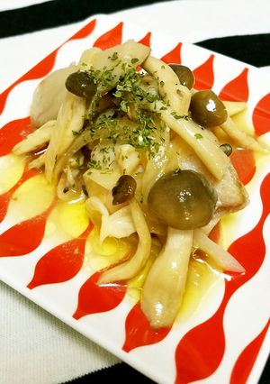 鱈と茸のバタポン♡ホイルの包み焼き簡単♪-レシピのメイン写真