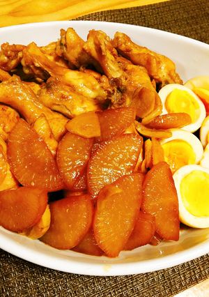 我が家流！手羽元と大根のさっぱり煮-レシピのメイン写真
