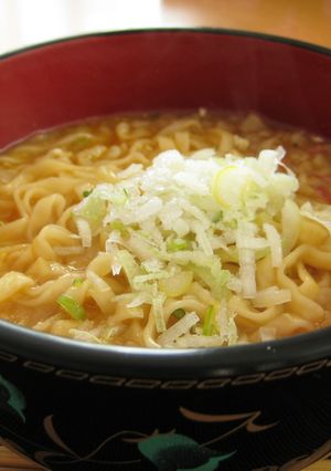 とろ～り♥あったか♥揚げ玉・半熟卵うどん-レシピのメイン写真