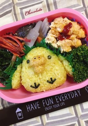 キイロイトリさん(•ө•)キャラ弁-レシピのメイン写真