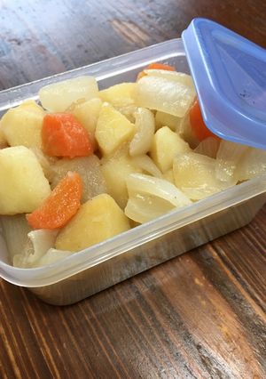 お弁当の作り置き♪♪肉なし肉じゃが-レシピのメイン写真