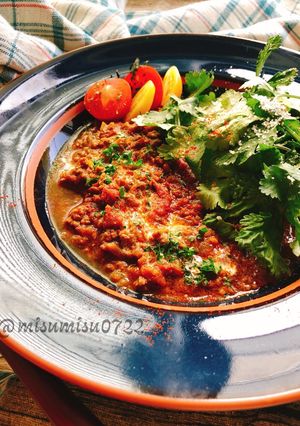 挽肉たっぷりキーマカレー(動画有)-レシピのメイン写真