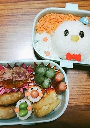 ドナルドキャラ弁/保存用-レシピのメイン写真
