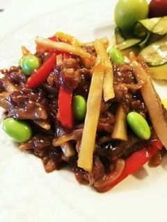 れんこん青椒肉絲-レシピのメイン写真