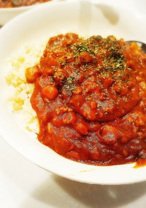 ブロッコリーの芯活用！ひよこ豆カレー-レシピのメイン写真