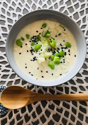 豆乳と甘酒のとろとろ豆腐-レシピのメイン写真