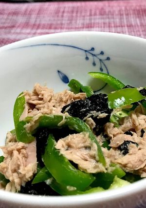 ピーマンとツナあっさりレモン和え-レシピのメイン写真
