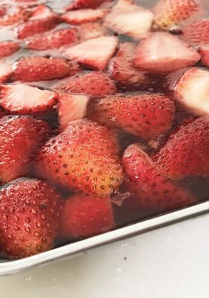 簡単！いちご寒天ゼリー-レシピのメイン写真