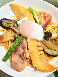 春野菜の和風バター醤油パスタ-レシピのメイン写真