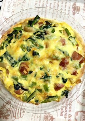 お豆腐でヘルシーキッシュ-レシピのメイン写真
