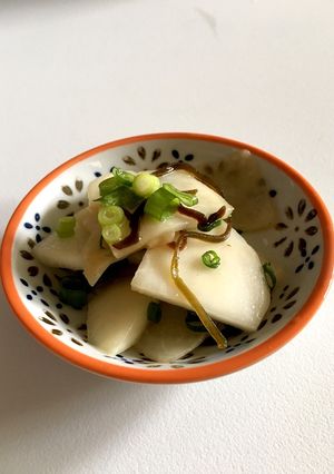 ささっと簡単もう一品♡かぶ昆布-レシピのメイン写真