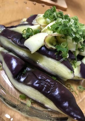 茄子のレンジ蒸し-レシピのメイン写真