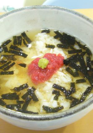 ☆梅お茶漬け☆ 簡単なのに本格的な味♪-レシピのメイン写真