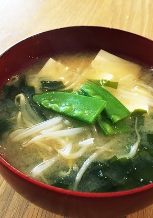 豆腐ともやしとわかめのお味噌-レシピのメイン写真