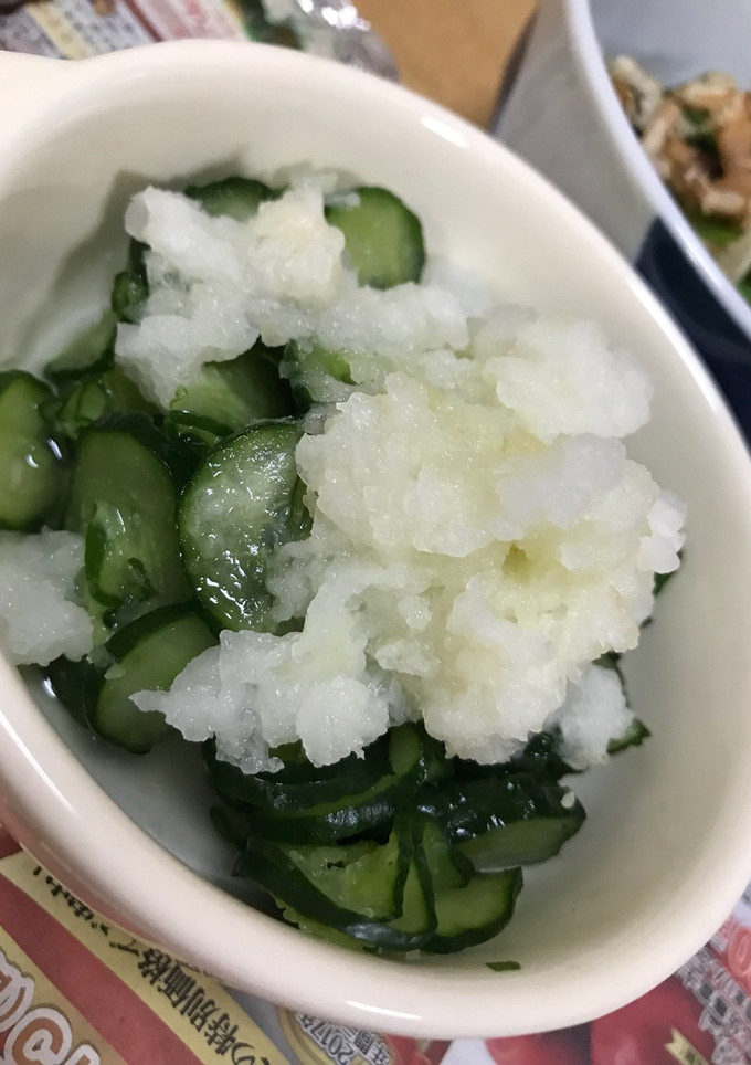 胡瓜と大根おろし甘酢和え-レシピのメイン写真