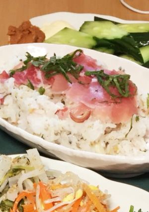 食欲増し増し！さっぱり！生ハム混ぜ寿司-レシピのメイン写真