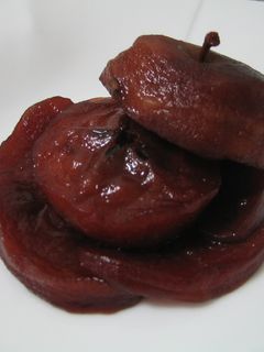 +りんごの赤ワイン煮+-レシピのメイン写真
