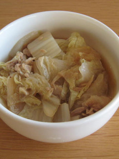 水なし簡単!白菜とツナの煮物-レシピのメイン写真