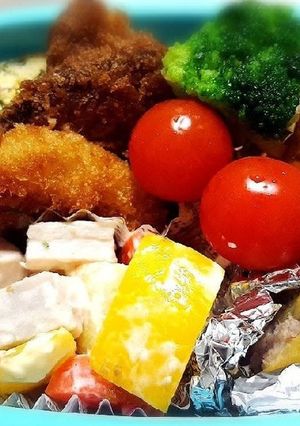 高校生男子お弁当7-レシピのメイン写真