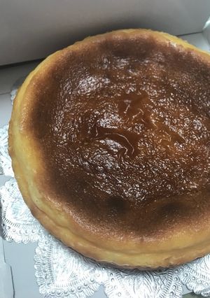 簡単!ベイクドチーズケーキ15cm型-レシピのメイン写真