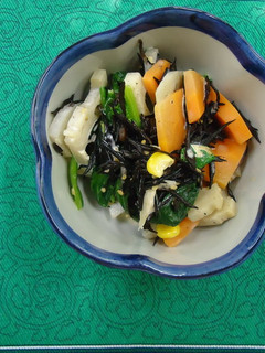 野菜とひじきの彩りサラダ☆宇都宮市保健セ-レシピのメイン写真
