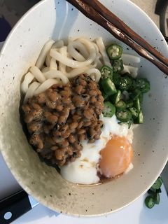 美容.健康に!ねばねばうどん-レシピのメイン写真