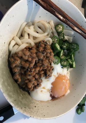 美容.健康に！ねばねばうどん-レシピのメイン写真
