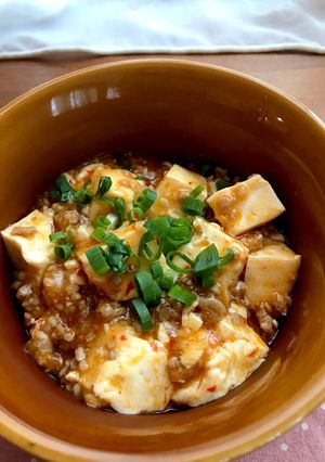 家にあるもので簡単♫麻婆豆腐-レシピのメイン写真