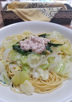 大葉とレモンでさっぱりパスタ♪-レシピのメイン写真