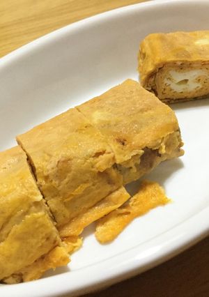 野菜ジュースで卵焼き-レシピのメイン写真