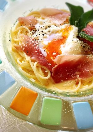 冷製カルボナーラ-レシピのメイン写真