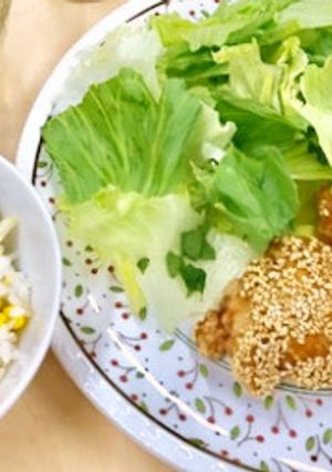 鶏むね肉のごま焼き-レシピのメイン写真