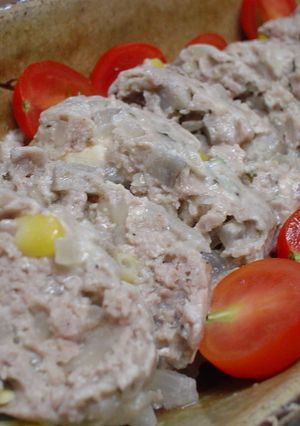 レンジでミートトーフ?-レシピのメイン写真