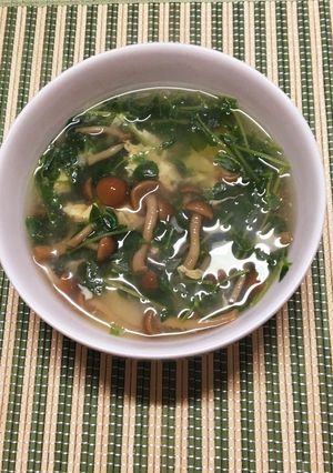 塩麹でなめこ汁-レシピのメイン写真